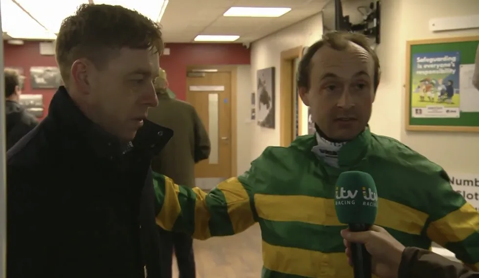 Jockeys Nico de Boinville and Declan Queally have buried the hatchet after a racism row broke out