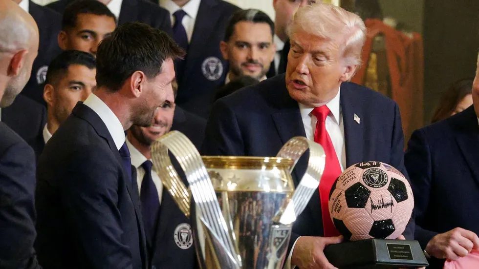 Lionel Messi and his Inter Miami teammates received a White House welcome from President Donald Trump following their triumph in the 2025 MLS Cup