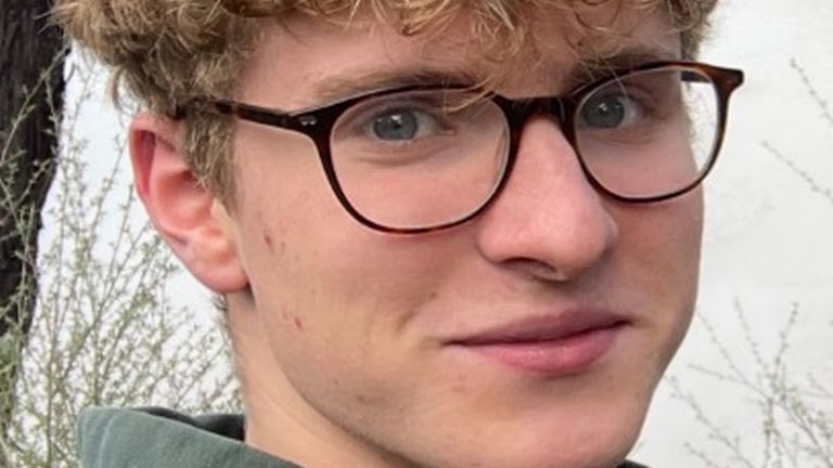 George Stephenson, 17, who was killed alongside Harrison Carter, 18. Pic: Lincolnshire Police/PA