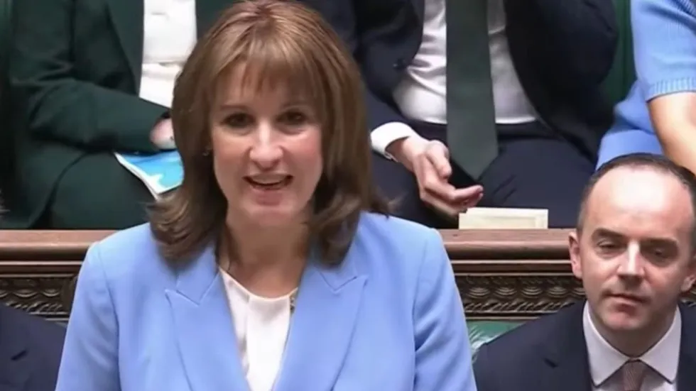 Rachel Reeves in House of Commons