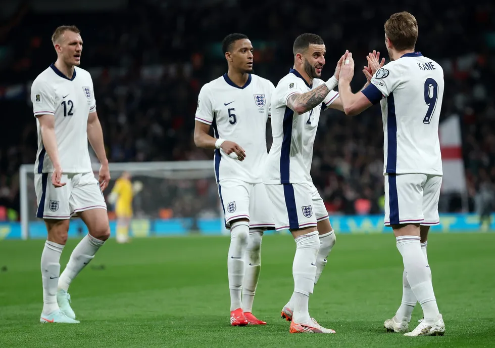 Kyle Walker made 96 caps for England, agonisingly close to joining the 100-cap club