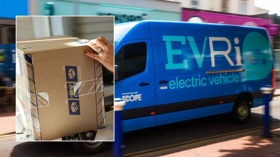 Evri van and parcel