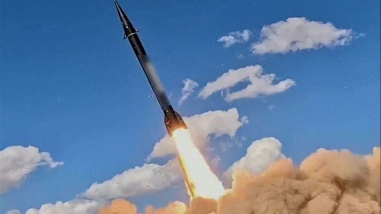 Iran missile launch
