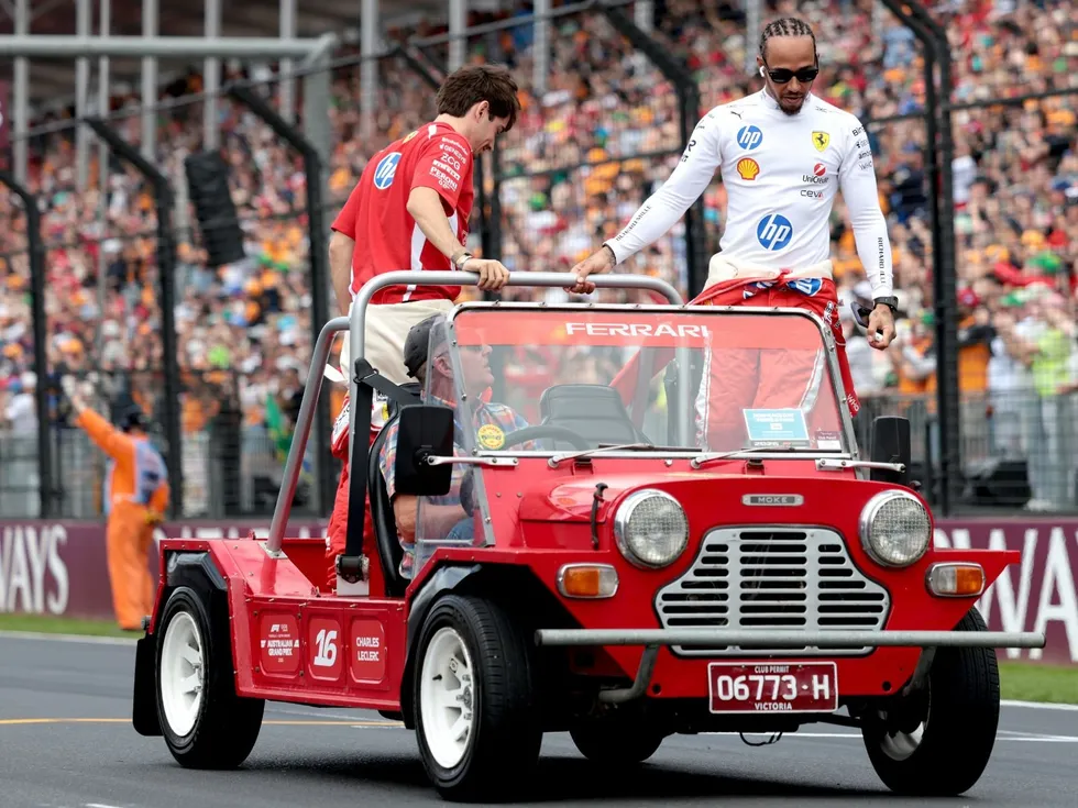 Ferrari showed flashes of genuine brilliance, particularly through Charles Leclerc\u2019s aggressive start that briefly rattled the Mercedes duo