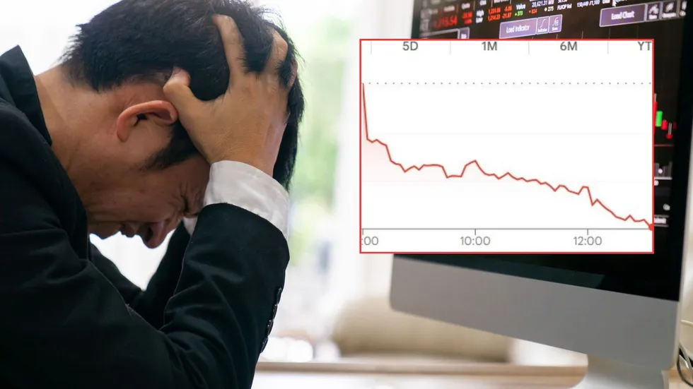 Trader worried and Ftse 100 peformance today