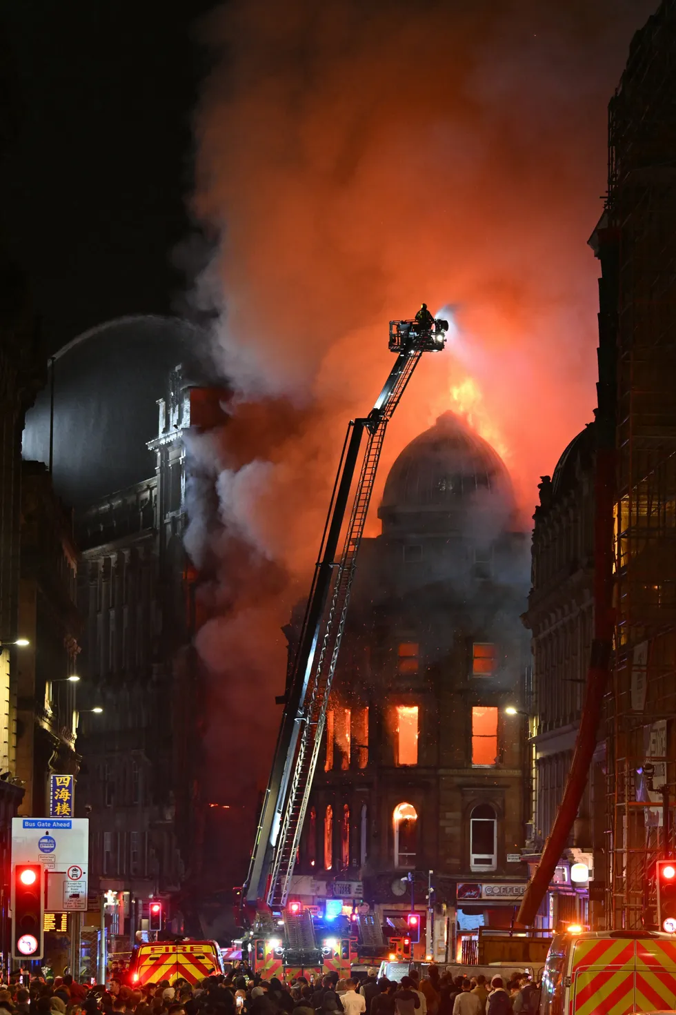Glasgow fire