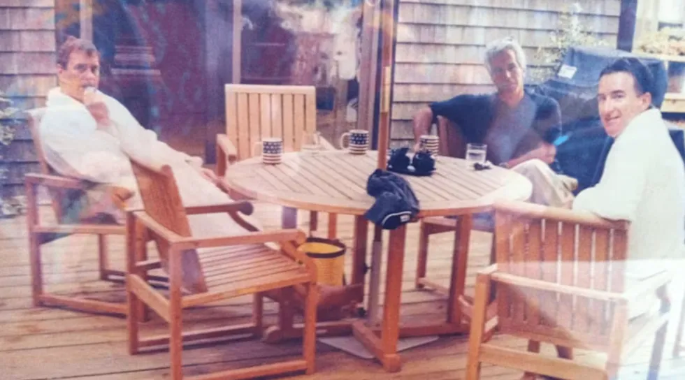 Andrew Mountbatten-Windsor, Lord Peter Mandelson and Jeffrey Epstein