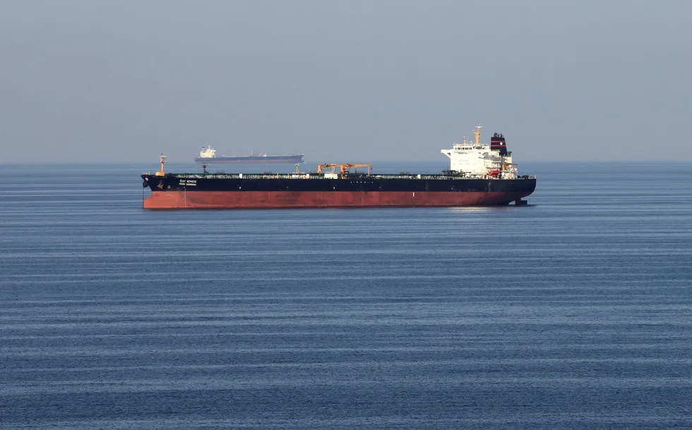File photo of the Strait of Hormuz