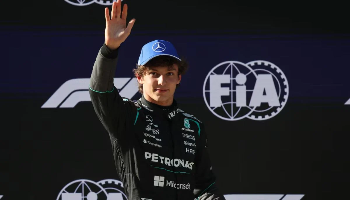 Kimi Antonelli makes F1 history with record-breaking pole as Mercedes dominates in China