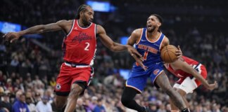 Knicks fall to Clippers as Kawhi Leonard scores 29 leading Los Angeles to victory