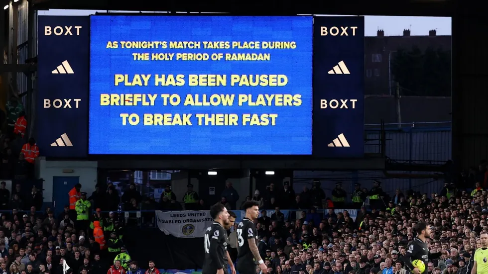 Leeds United supporters inside Elland Road were left furious on Saturday night as play was halted in order for Muslim players to break their fasts during Ramadan