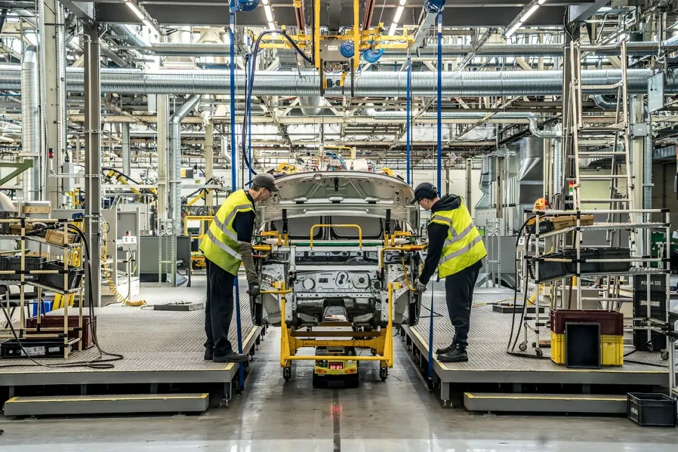 Car production at the Stellantis Ellesmere Port factory