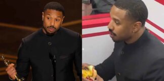Michael B. Jordan surprises In-N-Out Burger staff as he eats after Oscar win