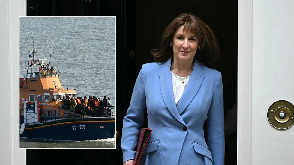 Rachel Reeves and Lifeguard bot