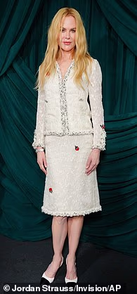 Nicole Kidman, 58, is effortlessly youthful with glamorous Lauren Sanchez and Lily-Rose Depp at Chanel’s pre-Oscars dinner