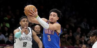 Oklahoma City aim to extend winning run against Brooklyn after recent victory