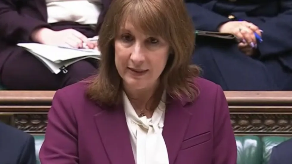 Rachel Reeves speaking to the House of Commons