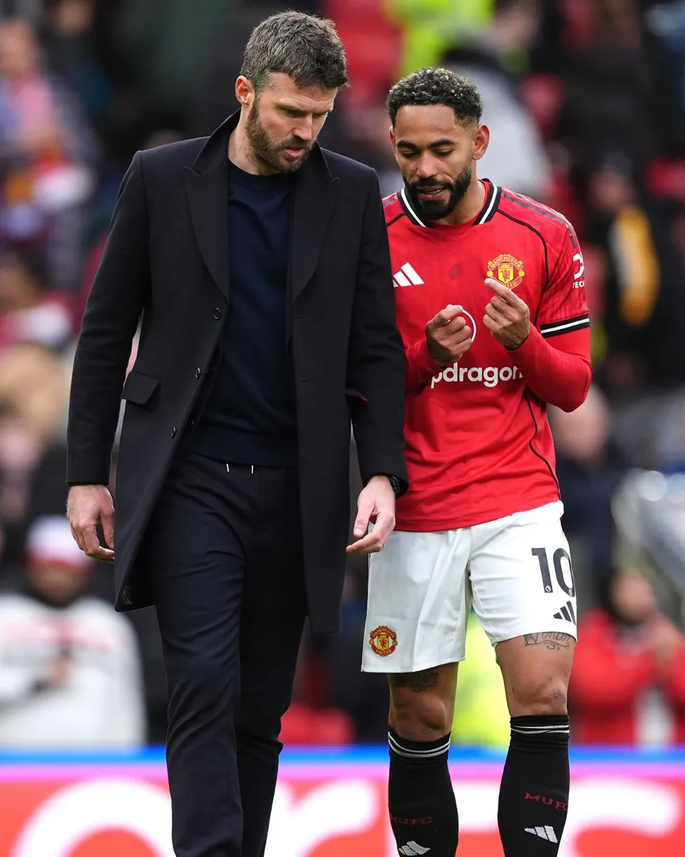 Michael Carrick has won seven of his nine matches, with Manchester United too strong for Aston Villa on Sunday