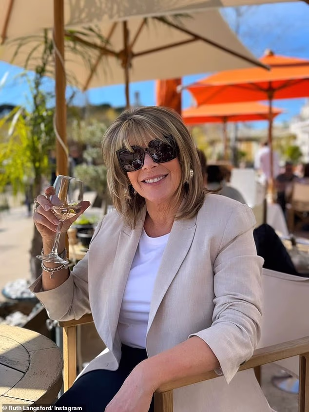 Ruth Langsford heads to Cannes for a raucous 66th birthday trip with pal Lizzie Cundy after saying she is ready to date again following Eamonn Holmes divorce