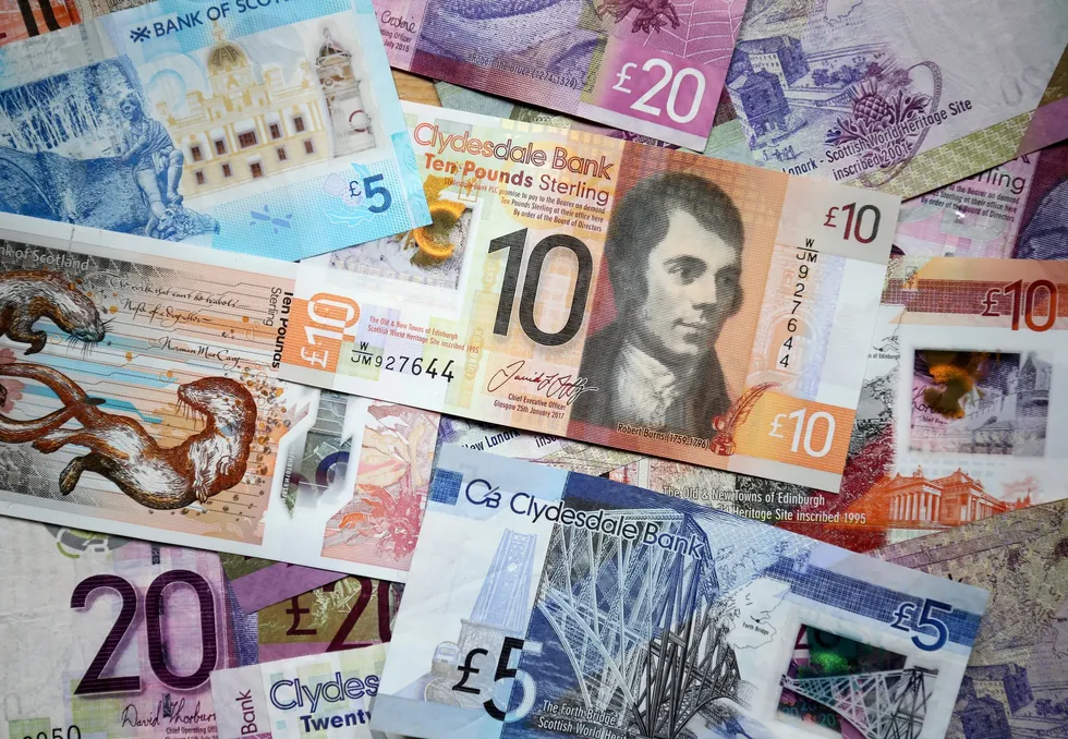 Scottish banknotes