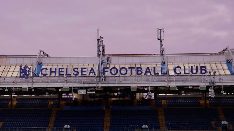 Chelsea have been handed a one-year transfer ban, suspended for two years. Pic: Reuters
