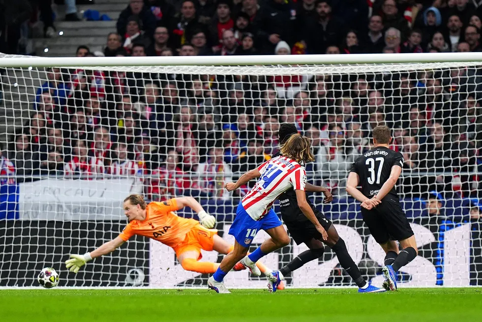 Antonin Kinsky was subbed off after 17 minutes during an incredible opening half