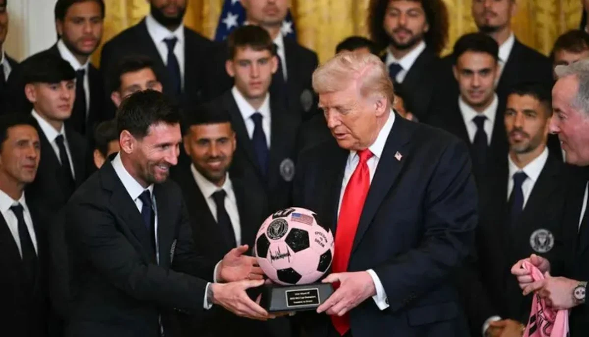 Trump honors Lionel Messi, Inter Miami at White House after historic MLS title