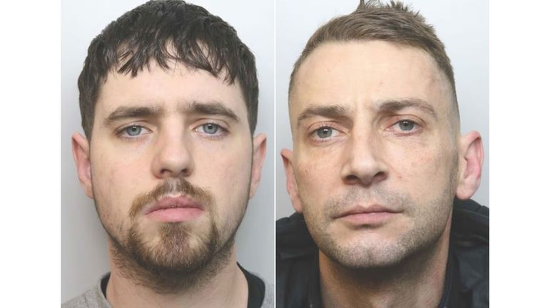 Connor Barnett (left) and Dean Higgins. Pic: Greater Manchester Police