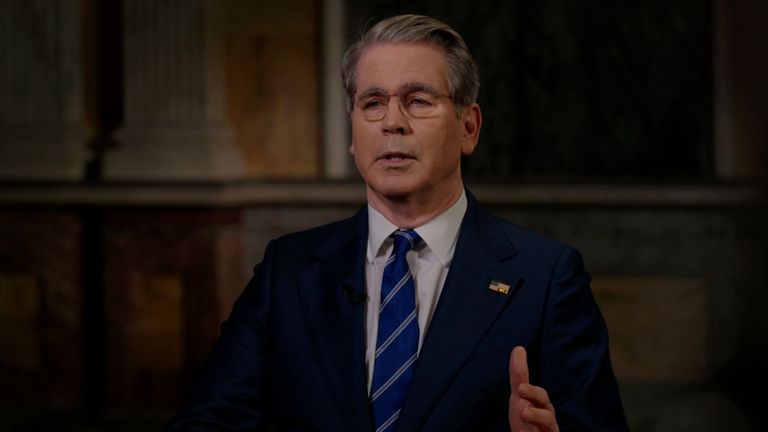 Scott Bessent, the US Secretary of the Treasury
