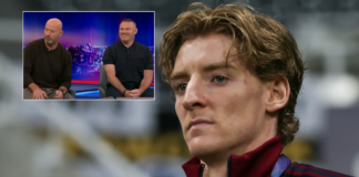 England’s Anthony Gordon brands criticism as ‘complete and utter stupidity’ in scathing attack on TNT pundits Wayne Rooney, Alan Shearer and Roy Keane