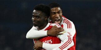 Gunners extend Premier League title gap lead after Brighton win as England star makes scoresheet