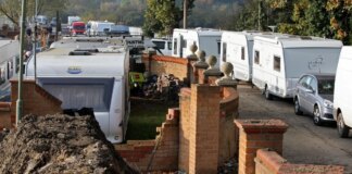 Travellers behind ‘invasion’ of tiny village caught RENTING OUT caravans for £900 per month