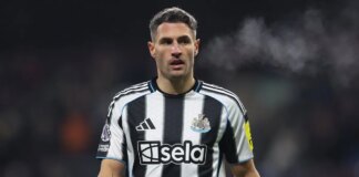 Premier League star Fabian Schar arrives back in UK after ‘terrifying’ escape from Middle East amid drone strikes