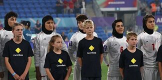 Iranian football team remain silent during national anthem in striking protest after Ayatollah’s death
