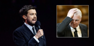 Jack Whitehall takes a dig at Andrew Mountbatten-Windsor during Brit awards