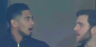 England star Jude Bellingham left gobsmacked after Real Madrid teammate scores ‘insane’ hat-trick against Manchester City