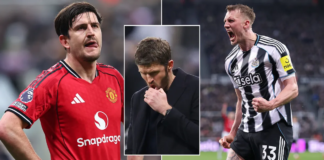 Manchester United suffer first loss under Michael Carrick as 10-man Newcastle score late winner