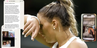 Tennis star alerts police after blackmailer demands ‘lose match or your family dies’ and sends gun photograph