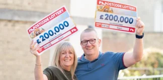 Couple scoop TWO jackpots as proceeds donated to veterans charity