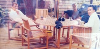 Andrew and Peter Mandelson appear in bathrobes as they sit with Epstein in new picture | UK News