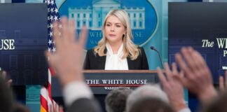 Talk of what comes next for the Iranian people was conspicuous in its absence from White House briefing | US News