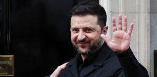 Zelenskyy boasts about Ukrainian drone tech in more upbeat speech to MPs and peers | Politics News