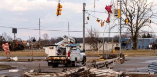 Four killed as tornadoes and powerful storms leave trail of destruction | US News