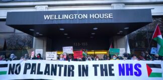 NHS hospitals urged to reject £330m data platform part-owned by Trump ally | UK News