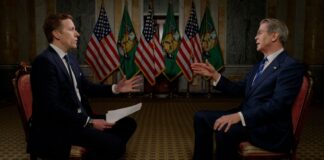 US Navy to escort oil tankers through Strait of Hormuz, treasury secretary tells Sky News | US News