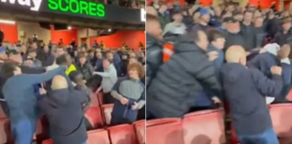 Police launch investigation after Everton striker claims Arsenal fans ‘attacked’ friends in shocking scenes