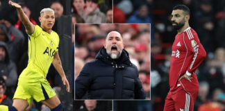 Richarlison scores in finals minutes to rescue point at Anfield as Igor Tudor sacking hangs in the balance