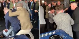 Cheltenham Festival forced to release statement following breakout of mass brawl and violent scenes